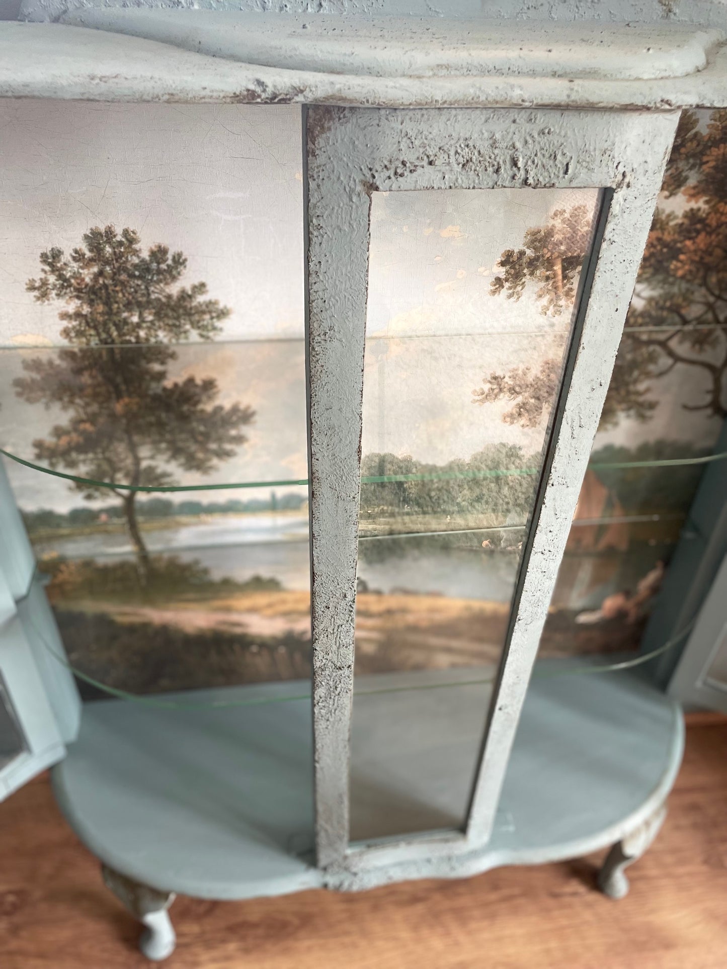Duck Egg Bespoke Vintage Antique London Thames Tate Marble Hill Drinks Cabinet