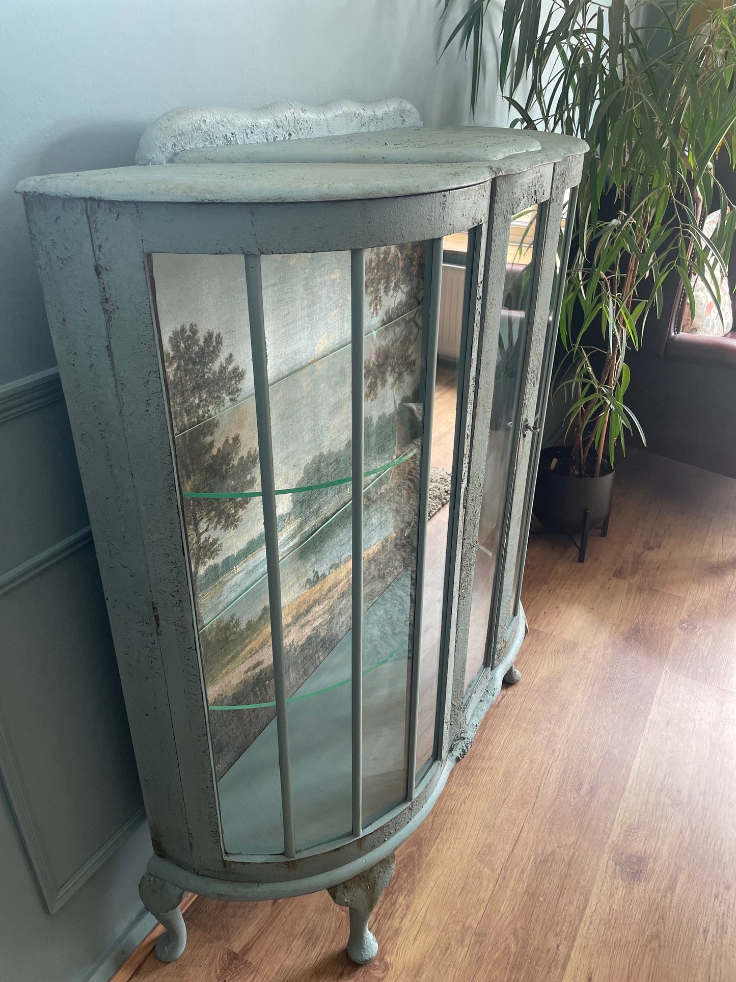 Duck Egg Bespoke Vintage Antique London Thames Tate Marble Hill Drinks Cabinet