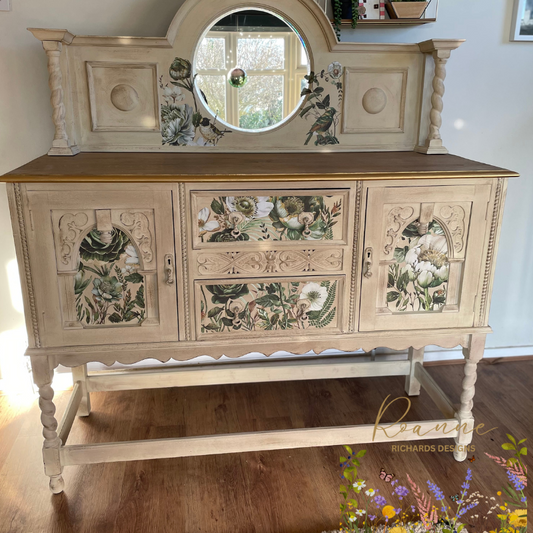 Vintage Sideboard in Cream